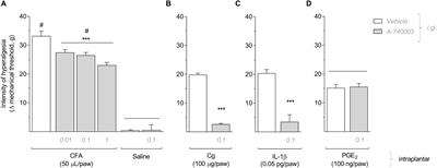 Peripheral Inflammatory Hyperalgesia Depends on P2X7 Receptors in Satellite Glial Cells